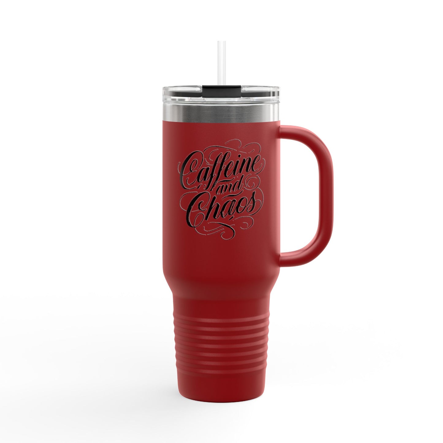Caffeine and Chaos Insulated Travel Mug