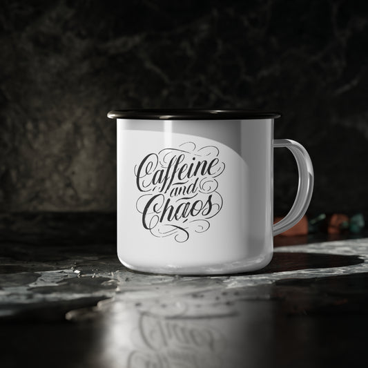 Caffeine and Chaos mug